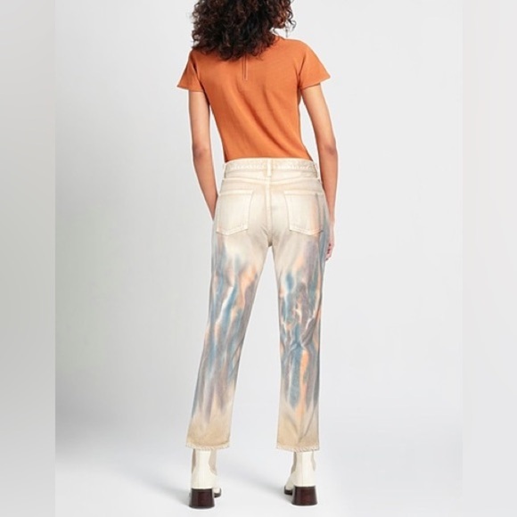 John Elliott - Straight Leg Crop Jean volcano dye 28 NWT - Picture 10 of 10